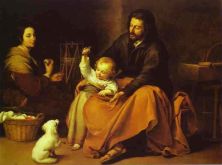 Haga click para ver la imagen ampliada the holy family with a little bird.jpg